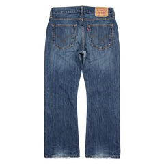 Levi’s Jeans Bootcut Blau Herren Denim – Rückseite