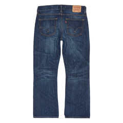 Levi’s Jeans Bootcut Blau Herren Baumwolle – Rückseite