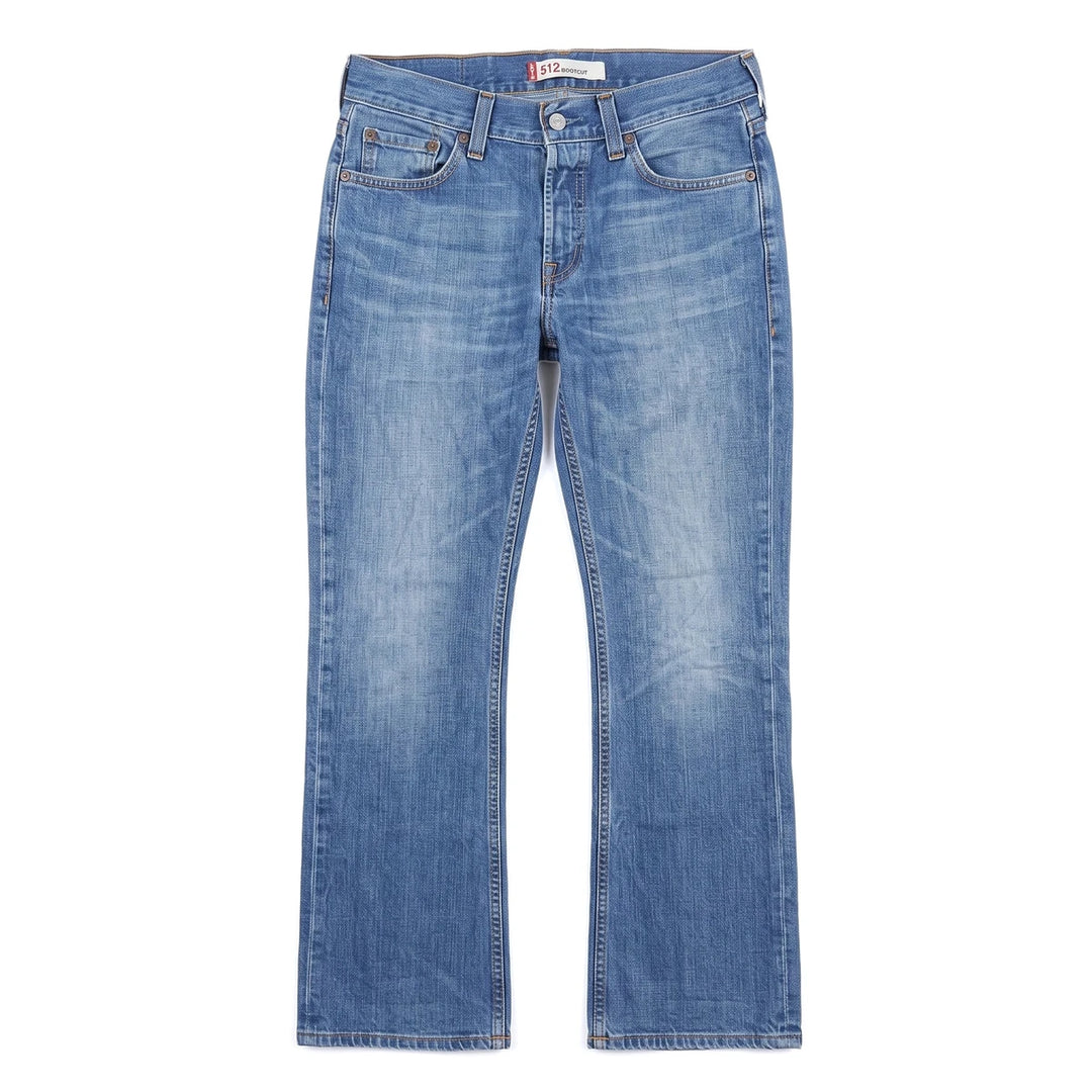 Levi’s Jeans Bootcut Blau Herren Baumwolle – Vorderansicht