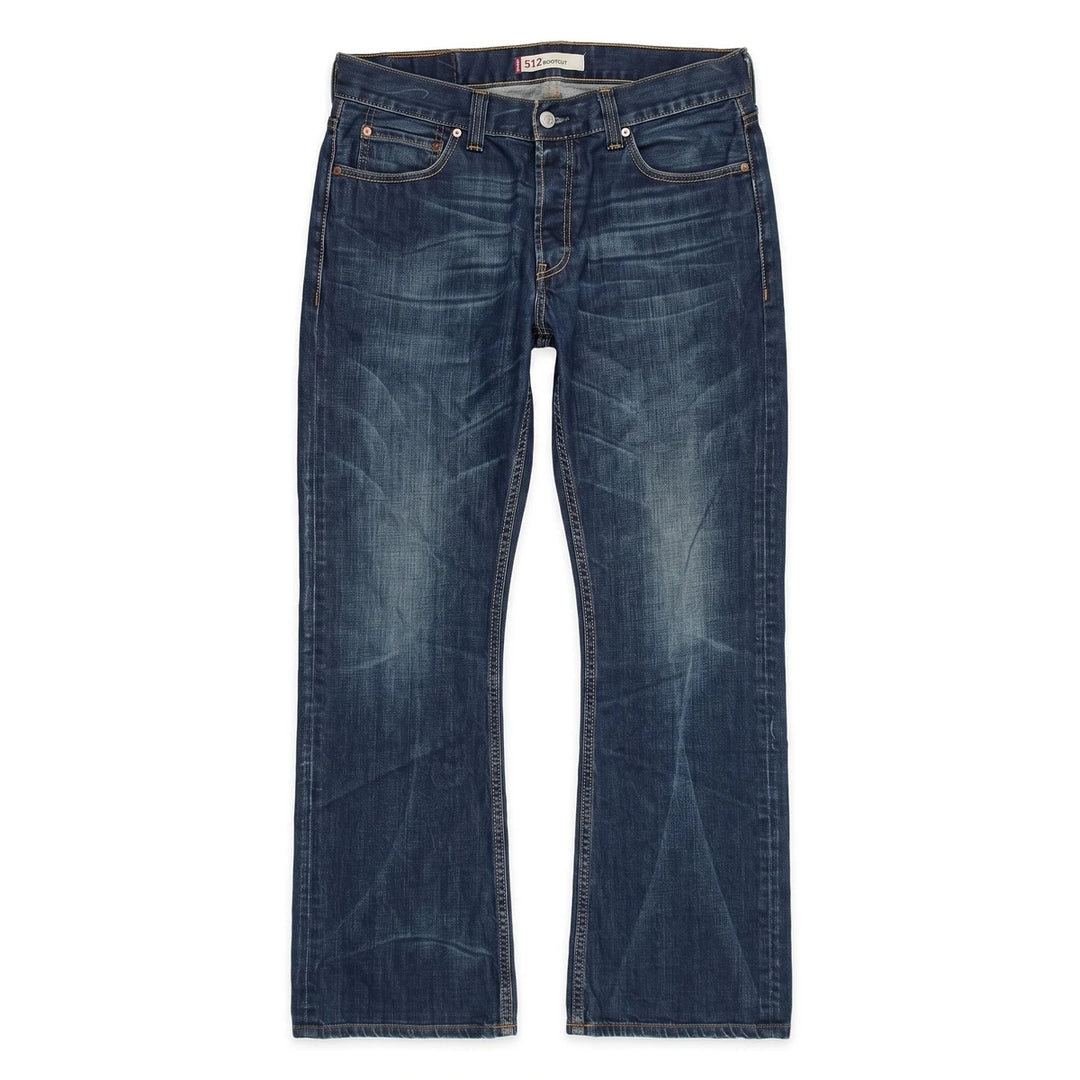 Levi’s Jeans Bootcut Blau Herren Baumwolle – Vorderansicht
