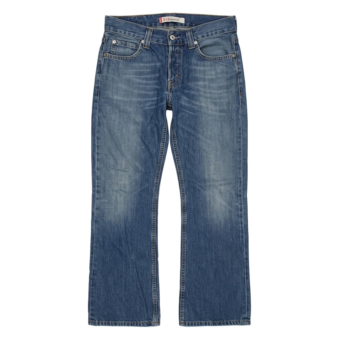 Levi’s Jeans Bootcut Blau Herren Baumwolle – Vorderansicht