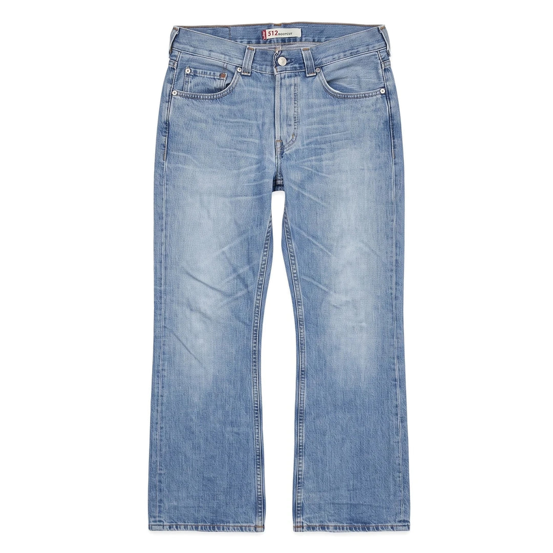 Levi’s Jeans Bootcut Hellblau Blau Herren Baumwolle – Vorderansicht