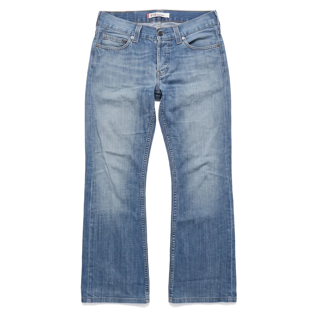 Levi’s Jeans Bootcut Hellblau Herren Baumwolle – Vorderansicht