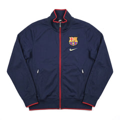 Nike Trackjacket Fußballverein Marineblau Rot Herren Polyester – Vorderansicht