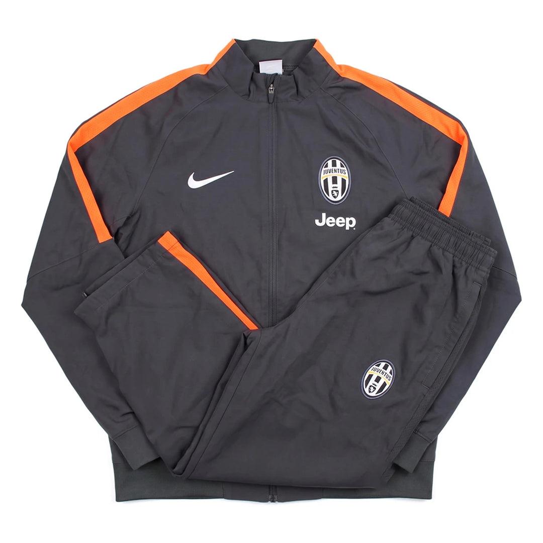 Nike Tracksuit Fußballverein Schwarz Orange Herren Polyester – Gesamtansicht