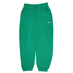 Nike Jogginghose Grün Weiß Swoosh Jogger Trackpants Trainingshose Vintage Sport