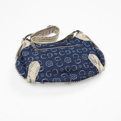 Gussaci Vintage Hobo Bag Vintage Dark Denim