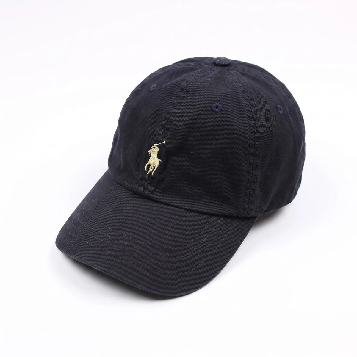 Ralph Lauren Accessoire Casual Marineblau Gelb Herren Baumwolle – Vorderansicht