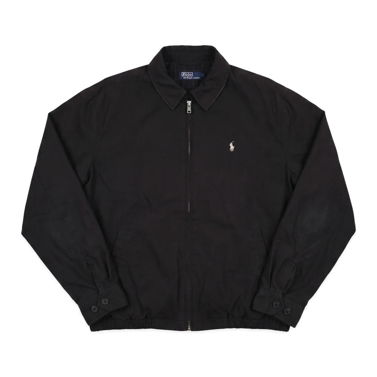 Ralph Lauren Jacke Casual Schwarz Herren Polyester, Baumwolle – Vorderansicht