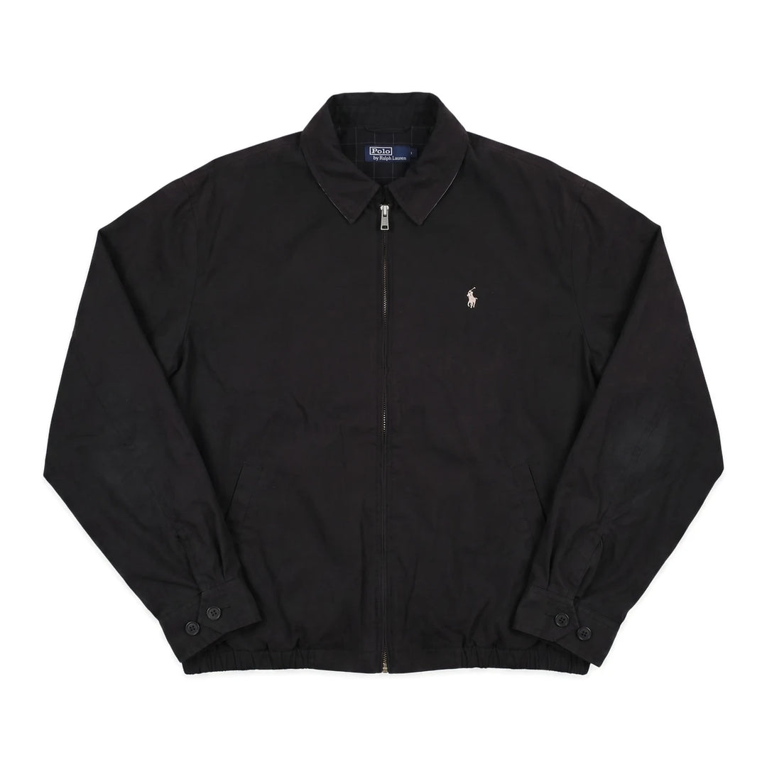 Ralph Lauren Jacke Casual Schwarz Herren Polyester, Baumwolle – Vorderansicht