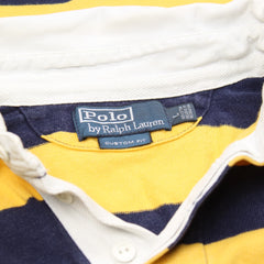 Ralph Lauren Polo Chief Keef Gelb Marineblau Herren Baumwolle – Nahaufnahme-3
