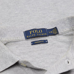 Ralph Lauren Polo Chief Keef Grau Herren Baumwolle – Nahaufnahme-3