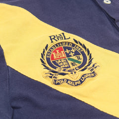 Ralph Lauren Polo Chief Keef Marineblau Herren Baumwolle – Nahaufnahme-1