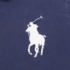 Ralph Lauren Polo Chief Keef Marineblau Weiß Herren Baumwolle – Nahaufnahme-1