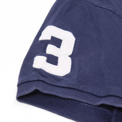 Ralph Lauren Polo Chief Keef Marineblau Weiß Herren Baumwolle – Nahaufnahme-2