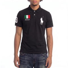 Ralph Lauren Polo Chief Keef Schwarz Herren Baumwolle – Tragefoto_1