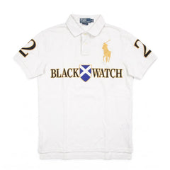 Ralph Lauren Polo Chief Keef Weiß Gold Herren Baumwolle – Vorderansicht