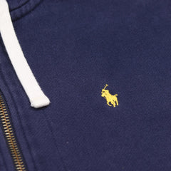 Ralph Lauren Zipper Pasha Marineblau Herren Baumwolle – Nahaufnahme-1
