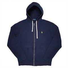 Ralph Lauren Zipper Pasha Marineblau Herren Baumwolle – Vorderansicht