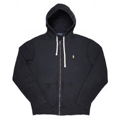 Ralph Lauren Zipper Pasha Schwarz Gold Herren Baumwolle – Vorderansicht