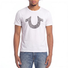 True Religion T-Shirt Chief Keef Weiß Herren Baumwolle – Tragefoto_1
