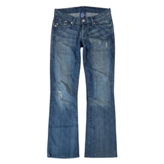 Victoria Beckham Jeans Bootcut Blau Damen Baumwolle – Vorderansicht