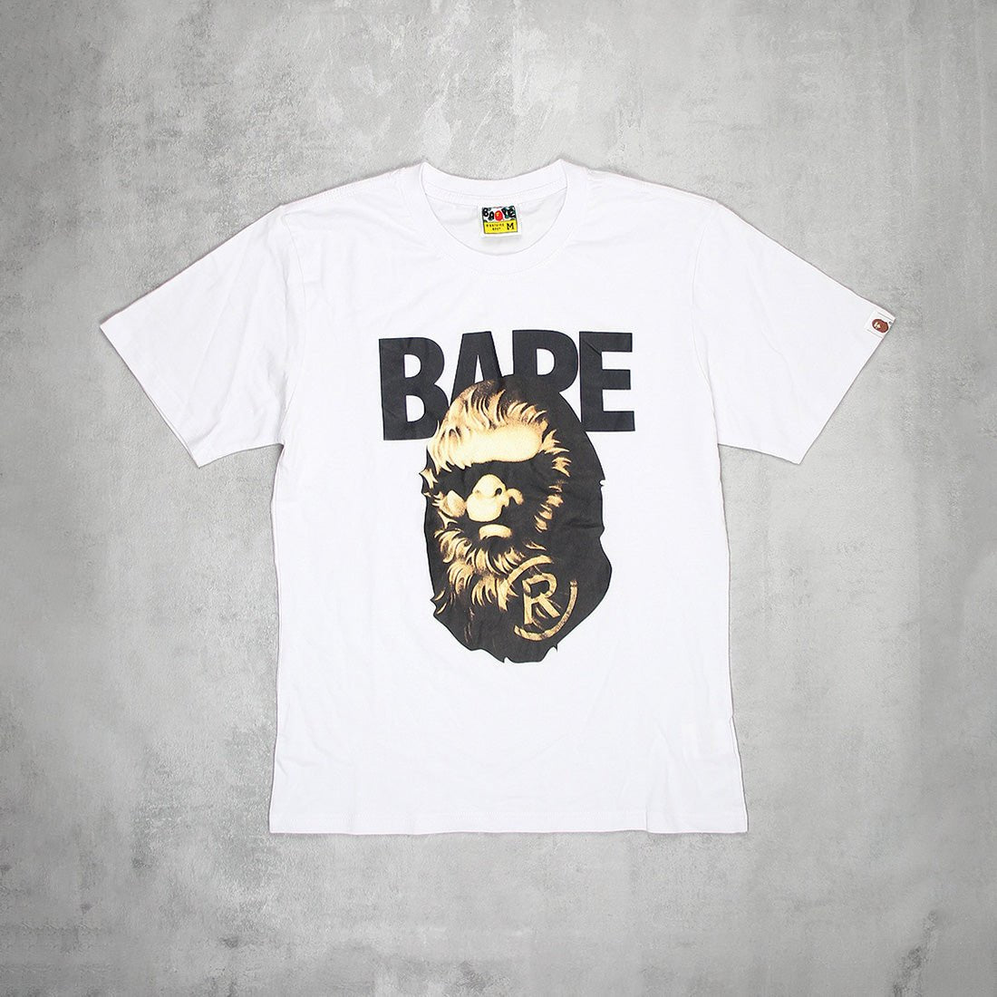 A BATHING APE® T - Shirt Mit Logo - Print - Farbe: White - Größe: M - VintageR2