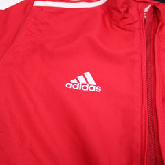 Adidas 2-in-1 Trackjacket Weste - Farbe: Red - Größe: S - VintageR2