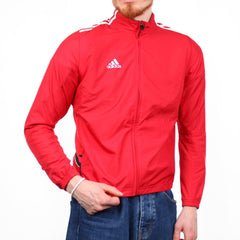 Adidas 2-in-1 Trackjacket Weste - Farbe: Red - Größe: S - VintageR2