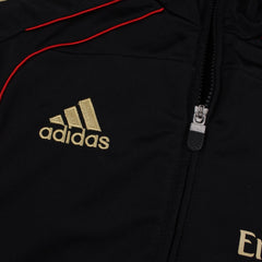 Adidas AC Milan Trackjacket in Schwarz Gold Größe M