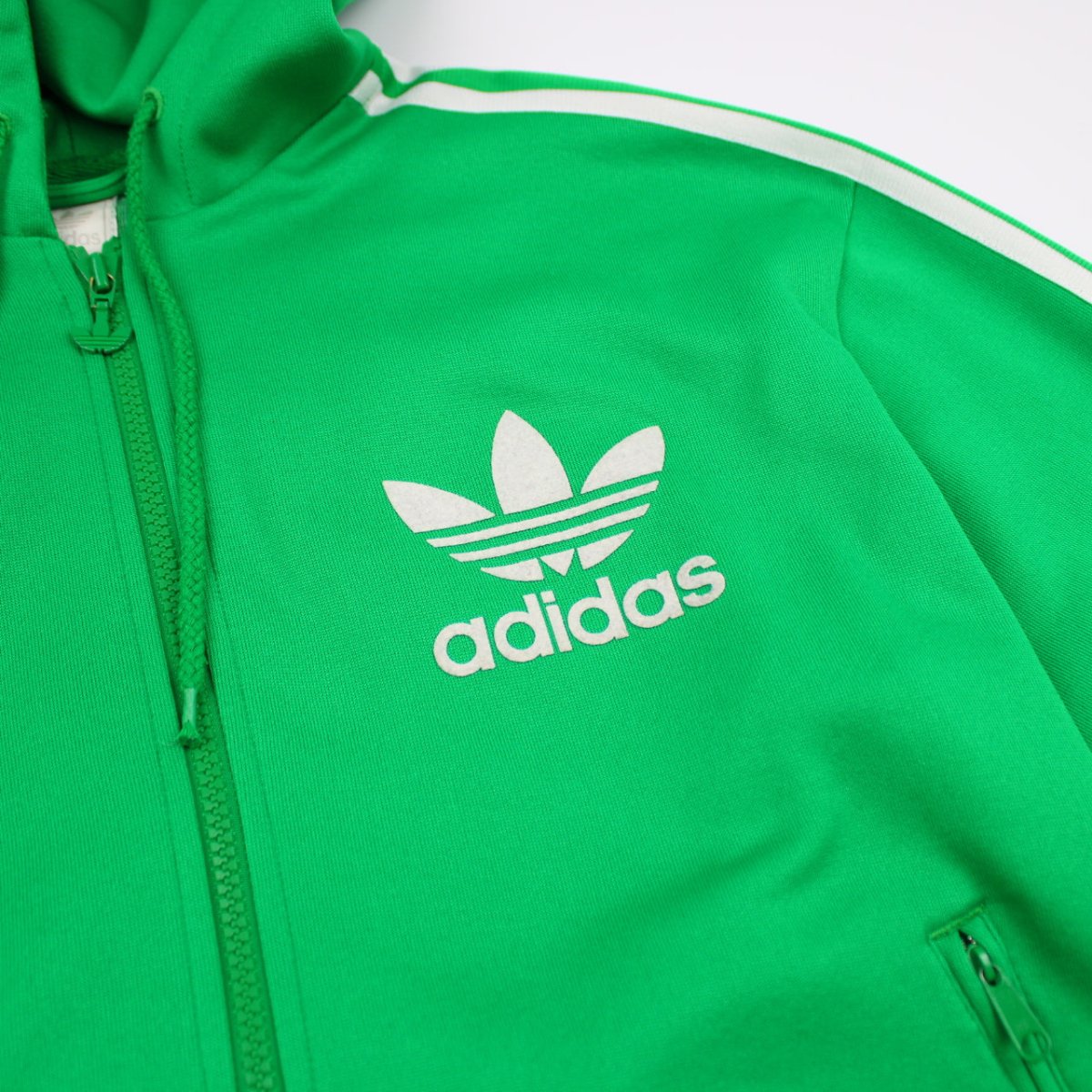 Adidas Adicolor Vintage Firebird Hoodie GroBe S Herren Grun weiB VintageR2