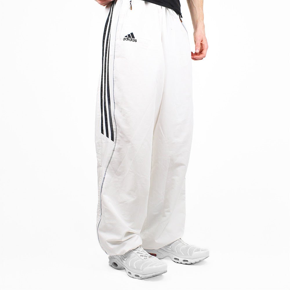 Adidas Big Baggy Trackpants - Farbe: White - Größe: XXL - VintageR2