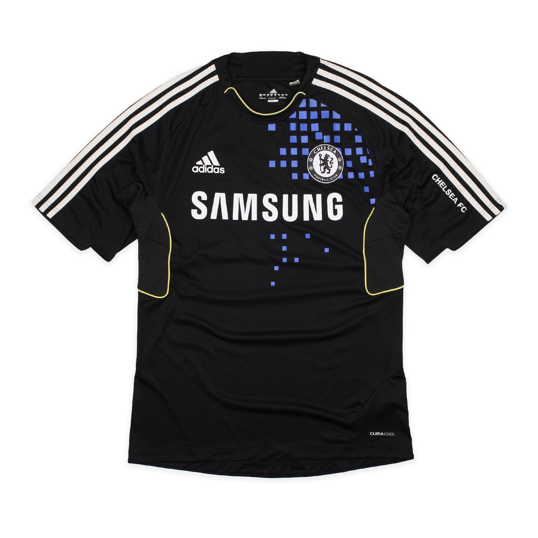 Adidas Chelsea Trikot in Schwarz Weiß Größe L