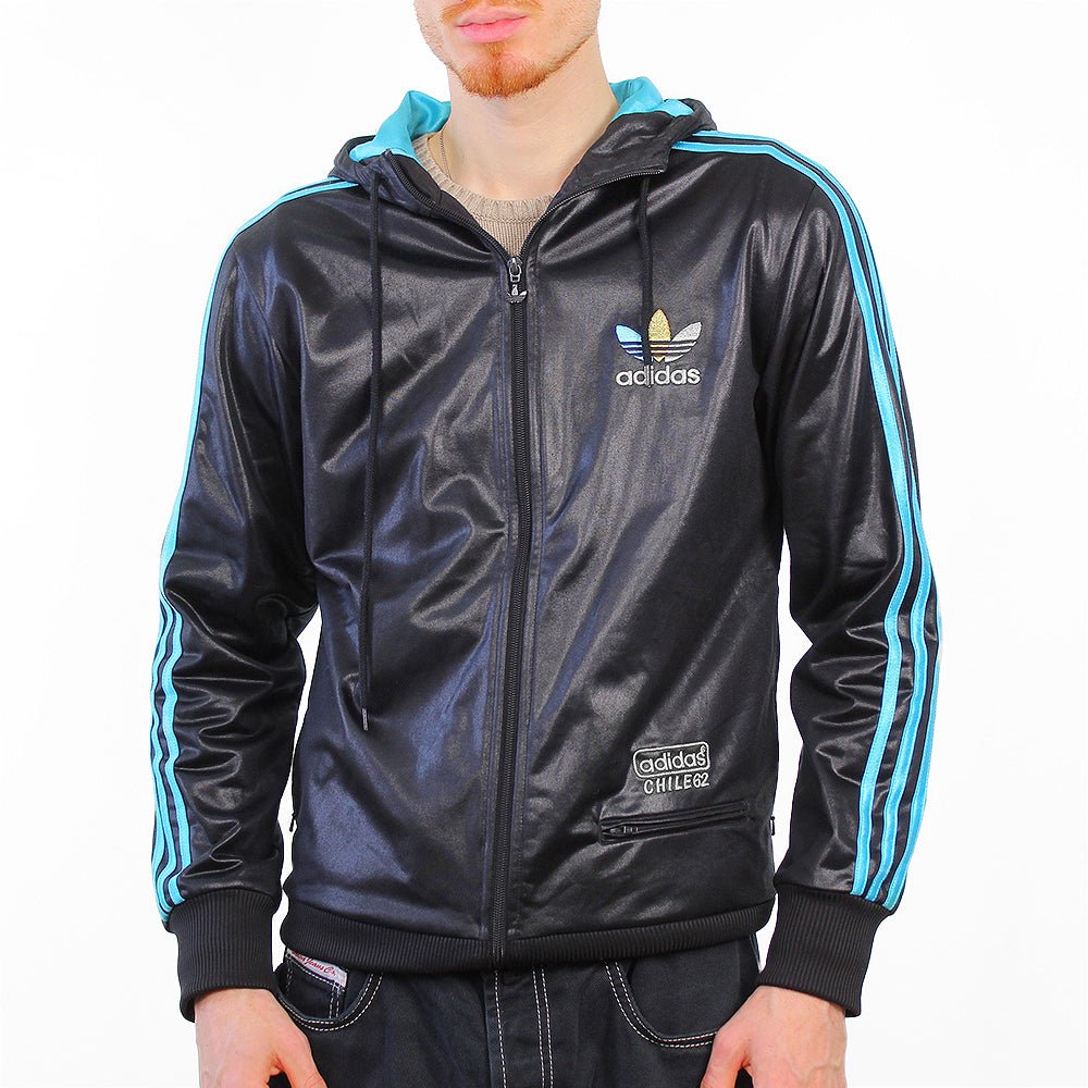 Adidas Chile 62 Vintage Trainingsjacke - Farbe: Black - Größe: M - VintageR2