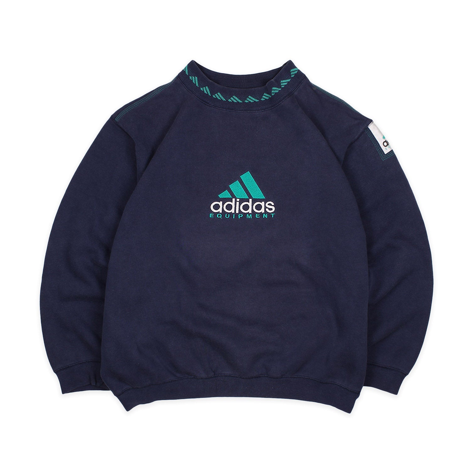 Adidas Equipment Vintage Sweater in Marineblau Größe L