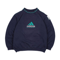 Adidas Equipment Vintage Sweater in Marineblau Größe L