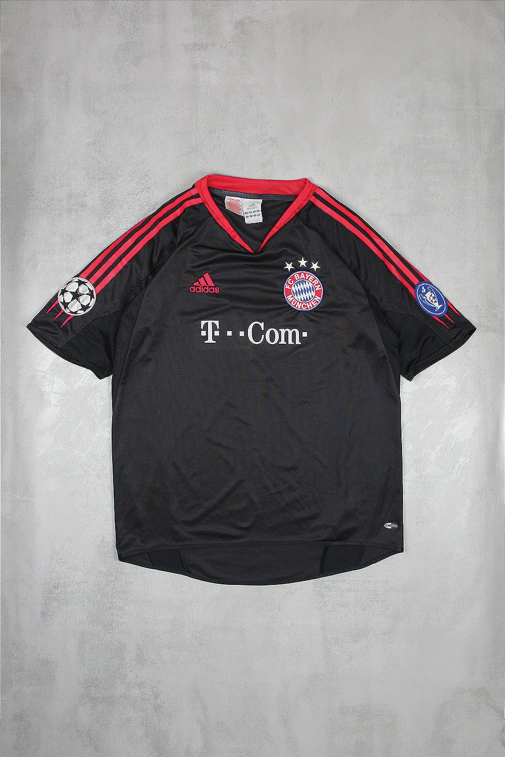 Adidas FC Bayern München Retro Trikot 2005 - Farbe: Black - Größe: L - VintageR2