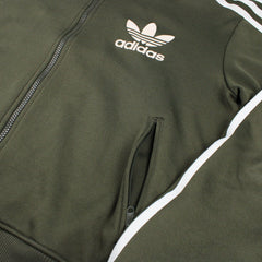 Adidas Firebird Retro Trainingsanzug - Farbe: Olive - Größe: M - VintageR2
