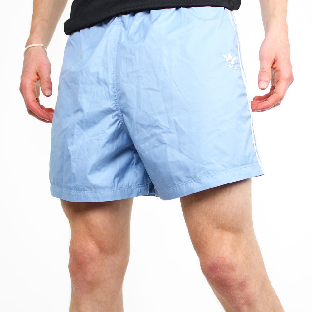 Adidas Firebird Shorts - Farbe: LightSkyBlue - Größe: M - VintageR2
