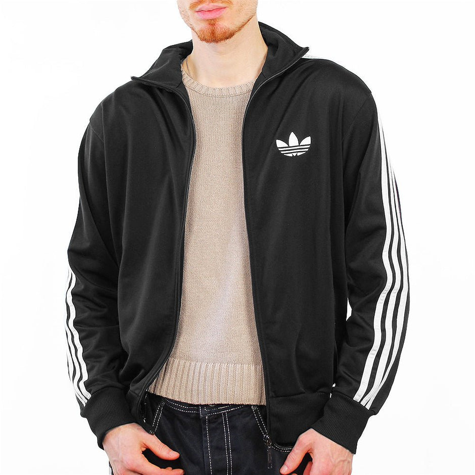 Adidas firebird jacke schwarz rot cheap