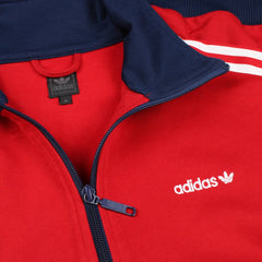 Adidas Firebird Trainingsjacke - Farbe: Red - Größe: M - VintageR2