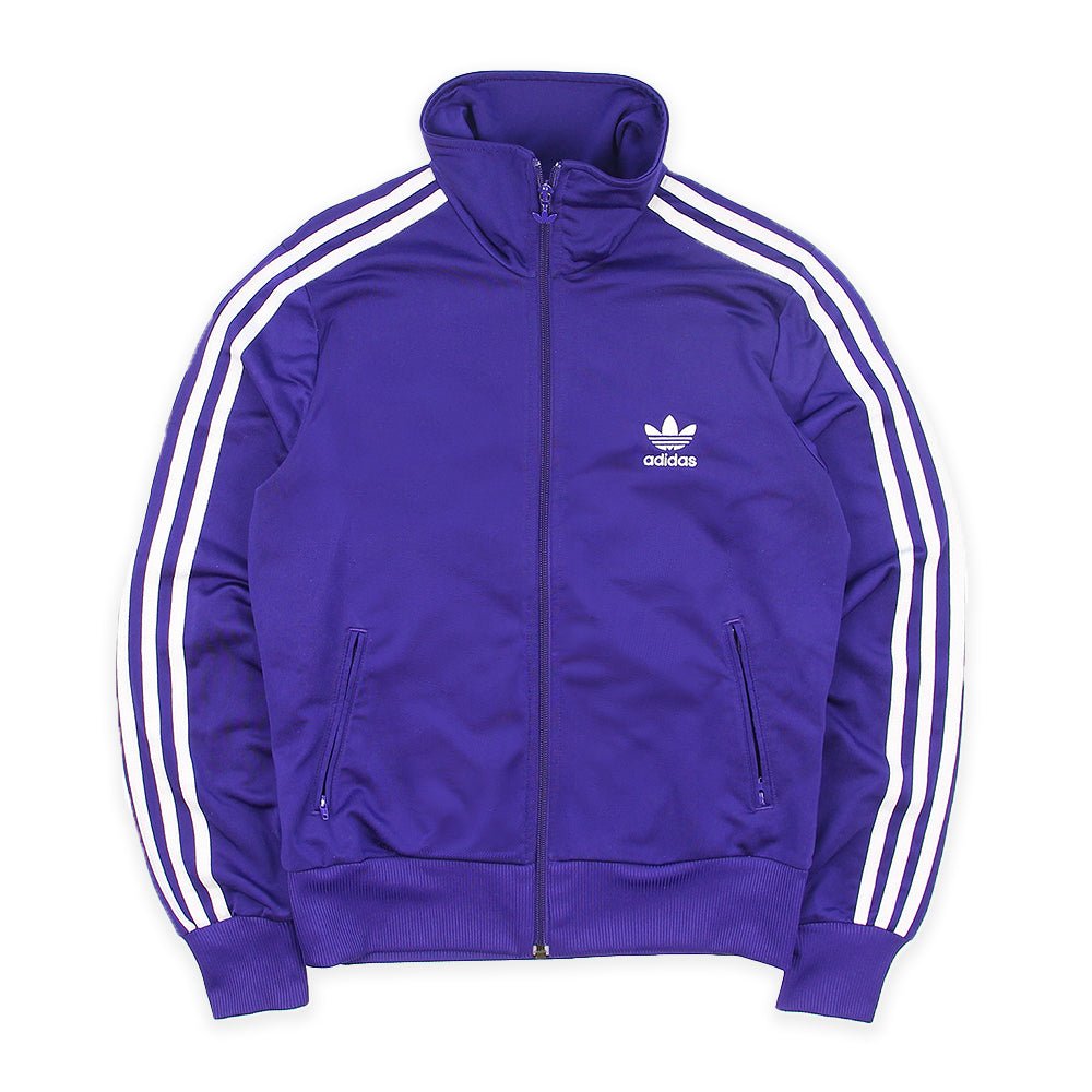 Adidas Firebird Trainingsjacke Trefoil - Farbe: Purple - Größe: L - VintageR2