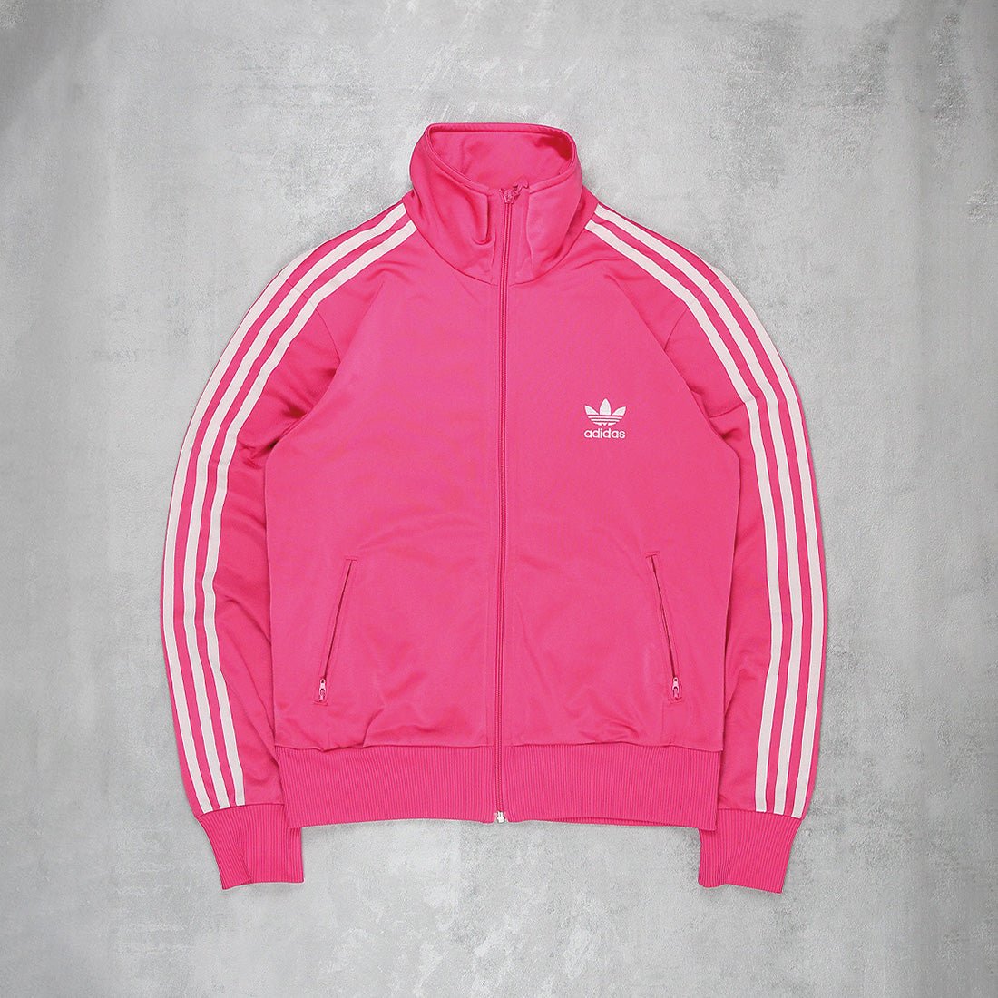 Adidas Firebird Vintage Trefoil Trainingsjacke - Farbe: Pink - Größe: M - VintageR2