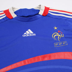 Adidas Frankreich Trikot 06/06 Retro - Farbe: RoyalBlue - Größe: S - VintageR2