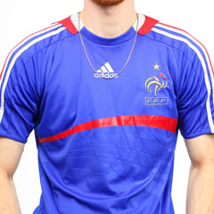 Adidas Frankreich Trikot 06/06 Retro - Farbe: RoyalBlue - Größe: S - VintageR2