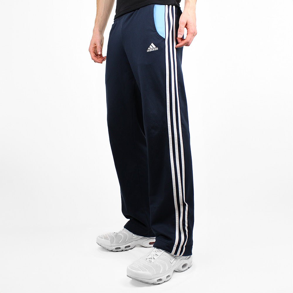 Adidas lockere Jogginghose Vintage - Farbe: Navy - Größe: S - VintageR2