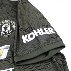 Adidas Manchester United 20/21 Away Trikot - Farbe: Olive - Größe: XXL - VintageR2