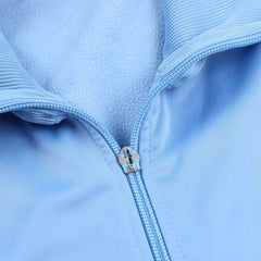 Adidas Retro Boxxy Sportjacke - Farbe: LightSkyBlue - Größe: L - VintageR2