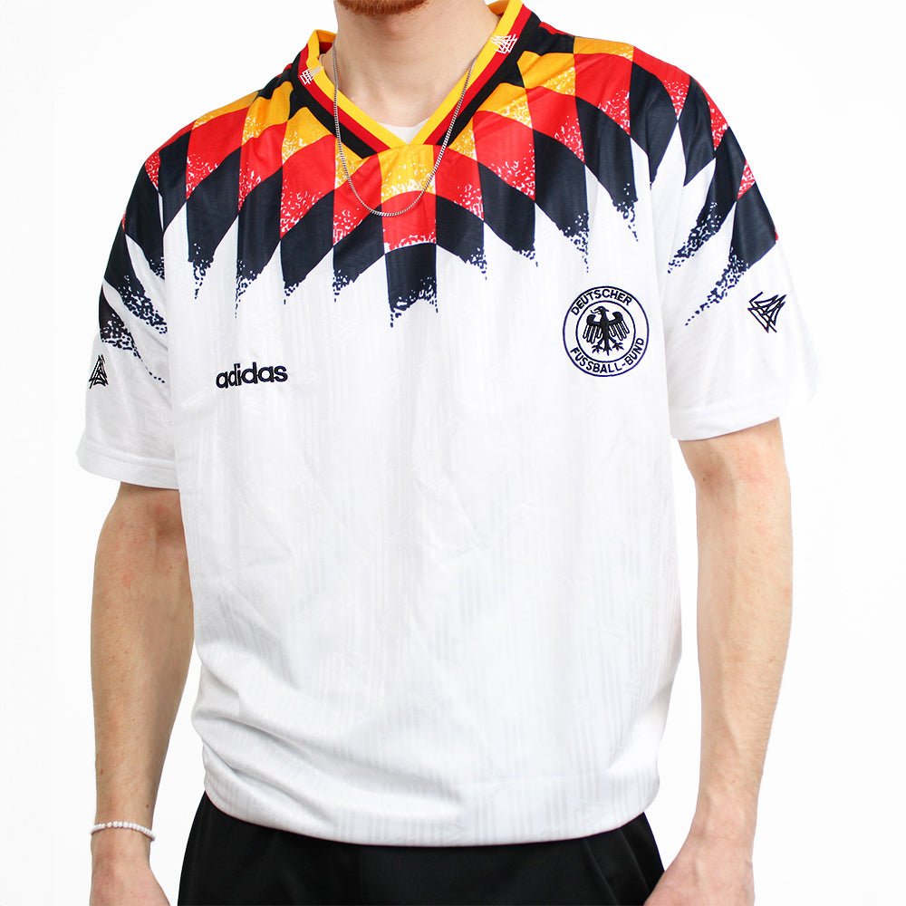 Adidas Retro DFB 1994 Trikot - Farbe: White - Größe: XXL - VintageR2