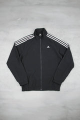 Adidas Retro Sportjacke - Farbe: Black - Größe: XL - VintageR2